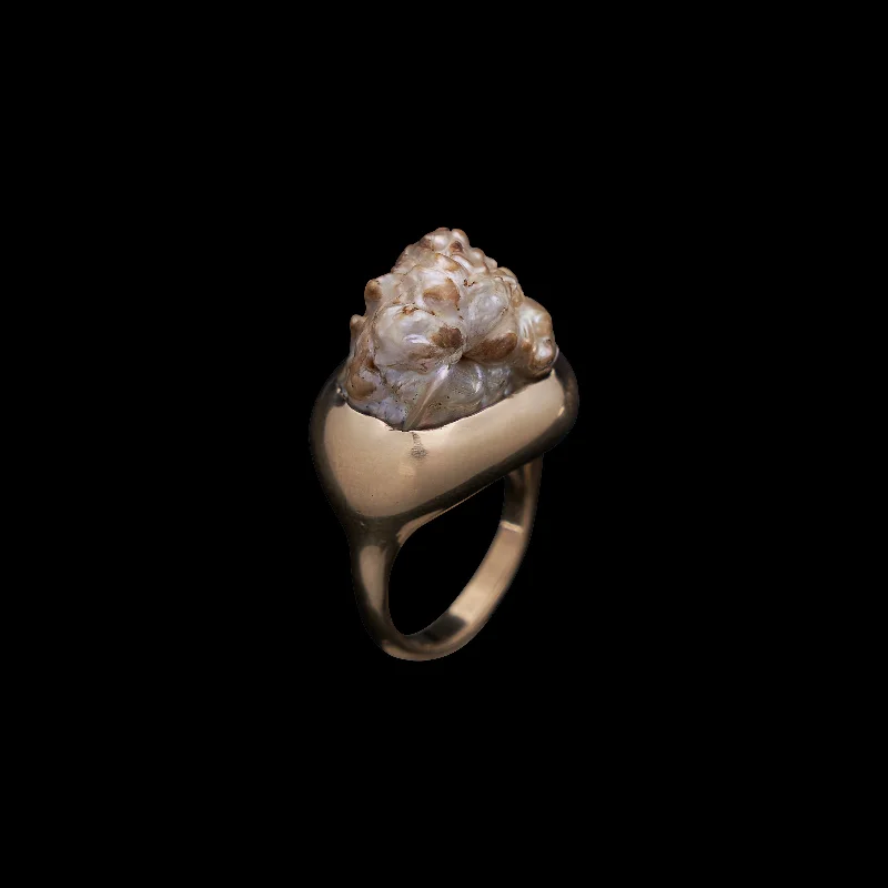 American Natural Pearl Ring