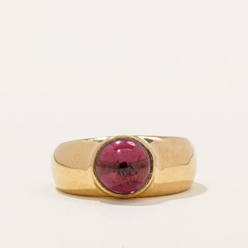 Cabochon Garnet Ring | 2.10ct | SZ 4.75 |