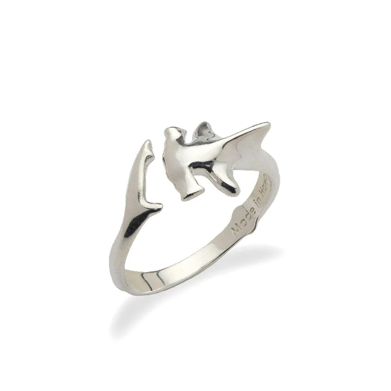 Hammerhead Shark Ring in Sterling Silver