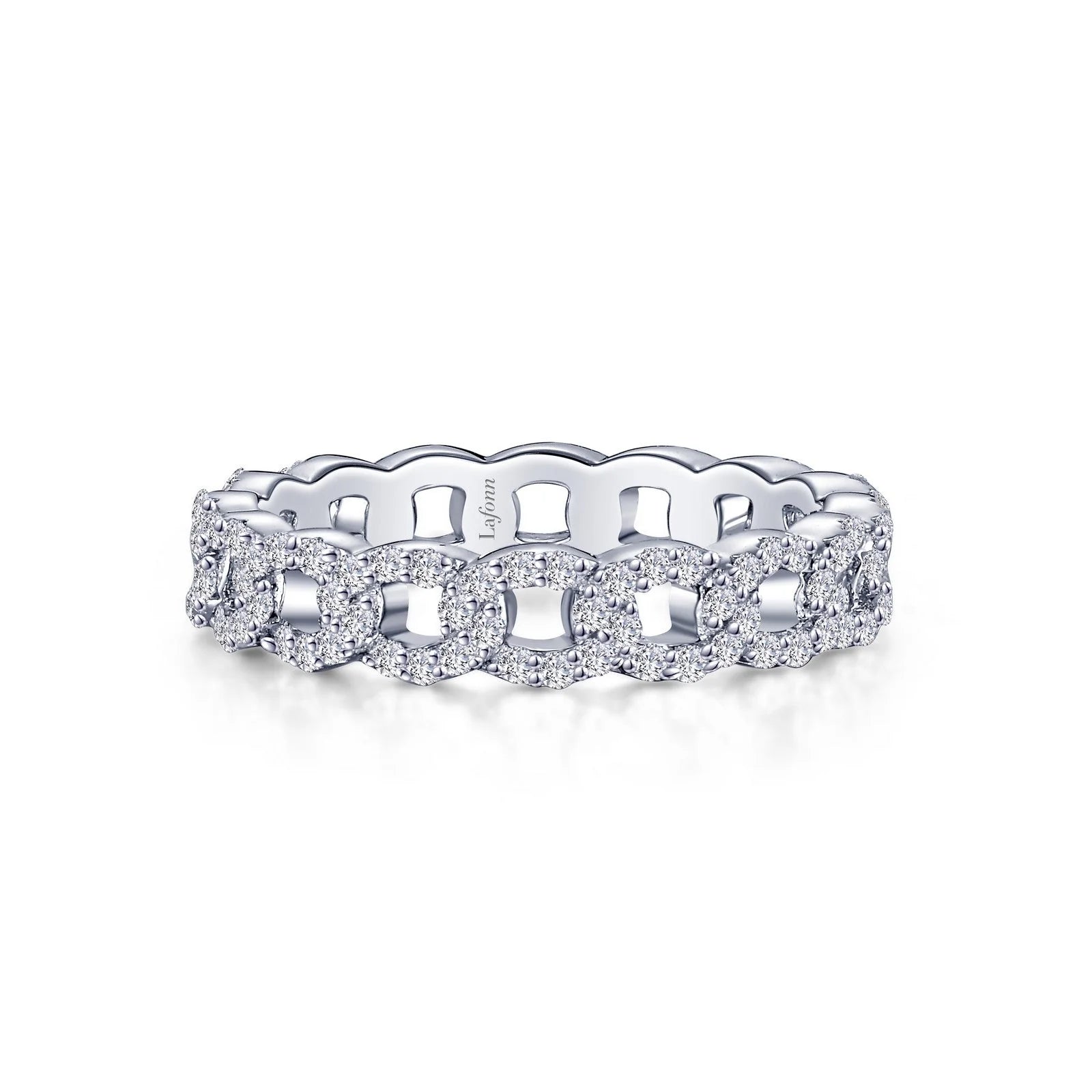 Interlocking Circles Eternity Band