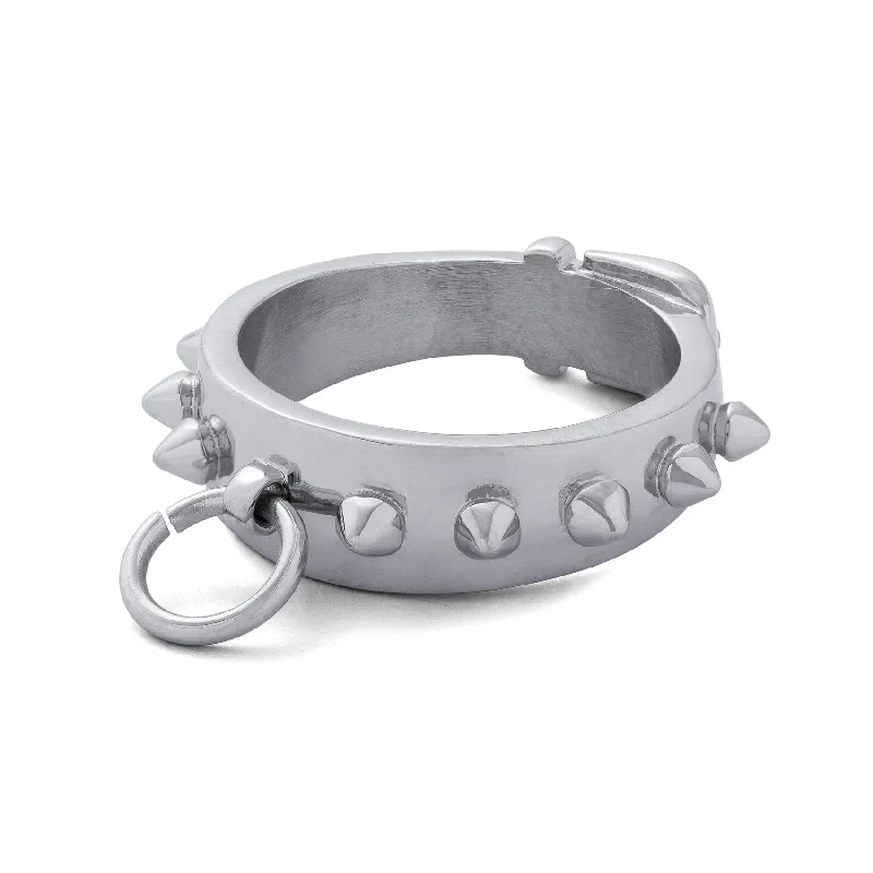 Spiked Dog Collar Ring