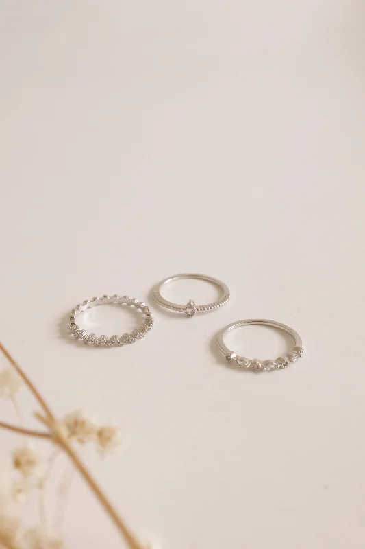 Isla Ring Set of 3