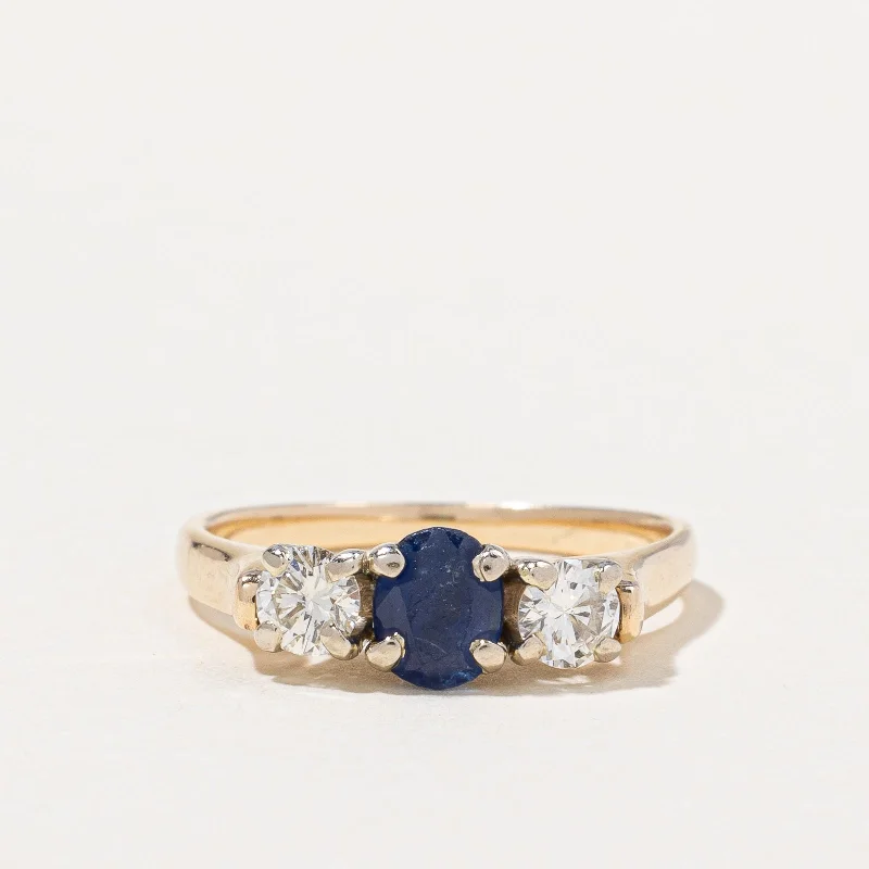 Sapphire & Diamond Ring | 0.80ct, 0.40ctw | SZ 5.75 |