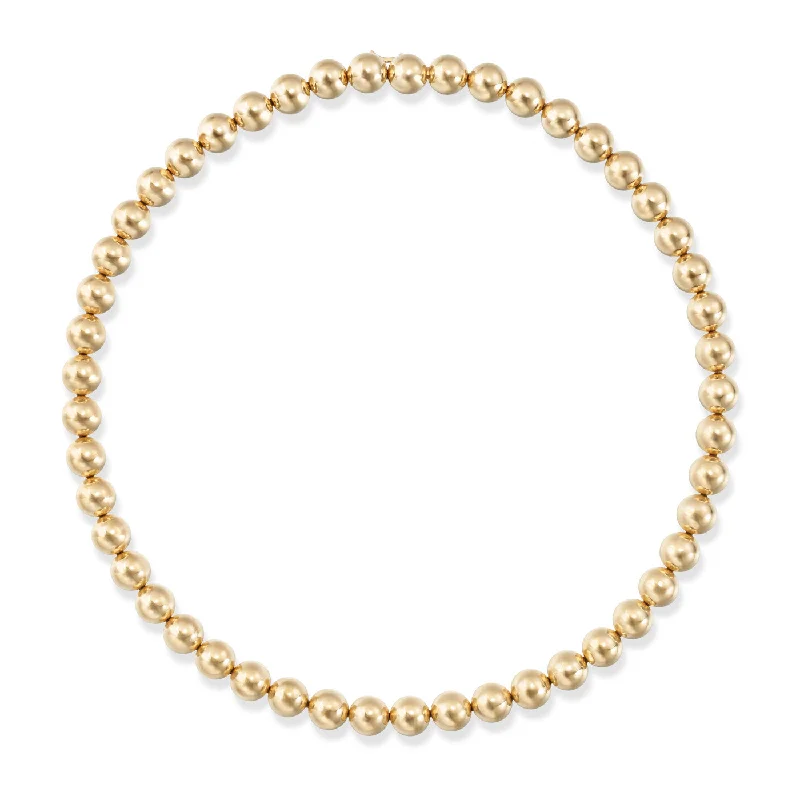 AUDREY TENNIS NECKLACE Large (Gold)