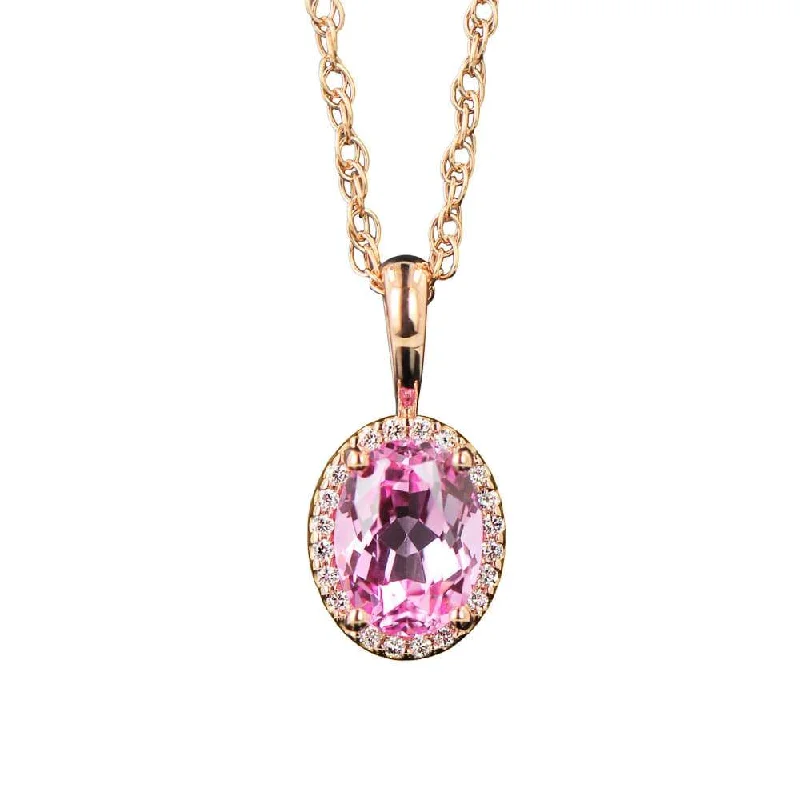 Diamond Halo Pendant