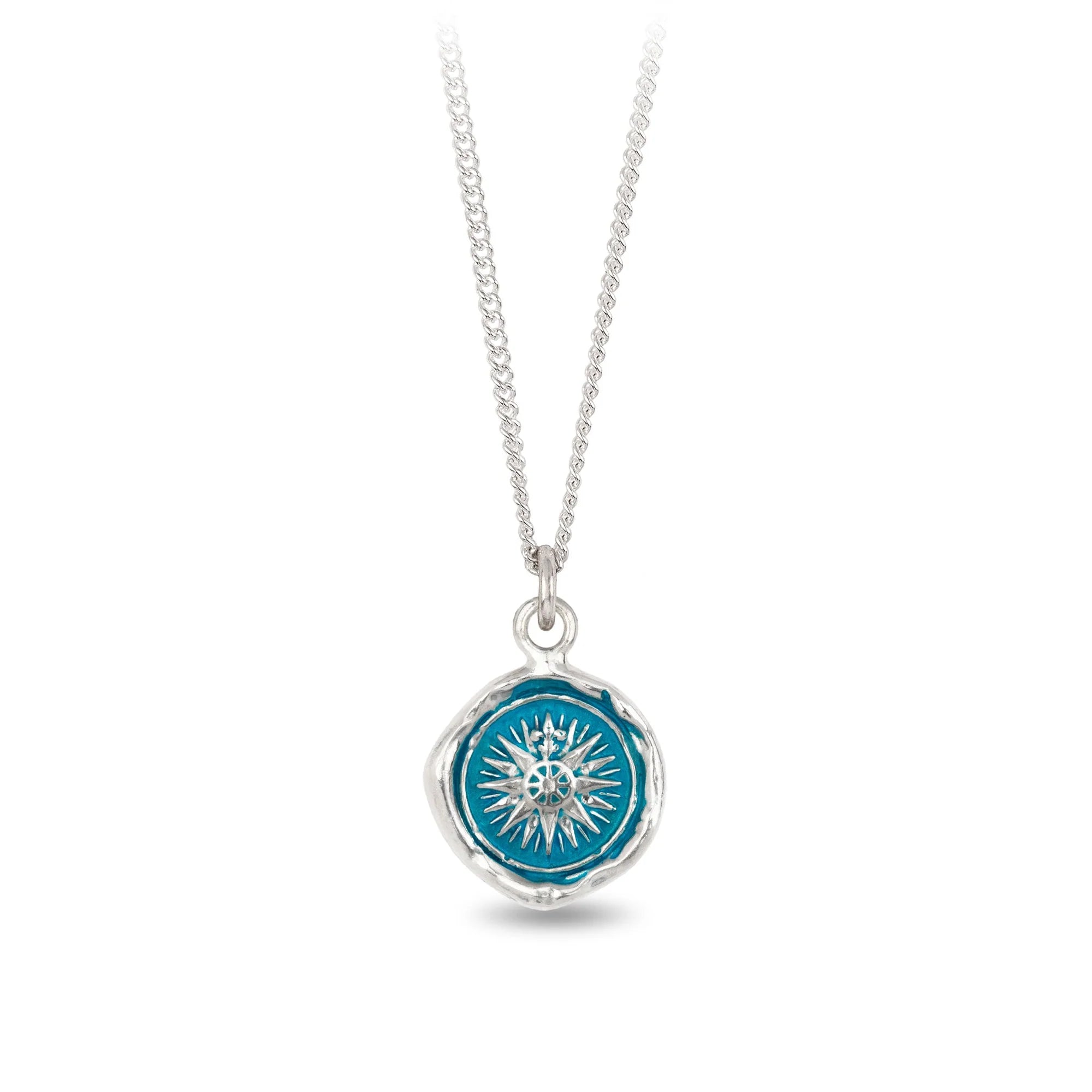 Direction Capri Blue True Colors Talisman Necklace