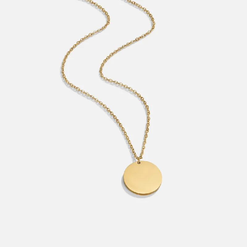 Gold Coin Necklace