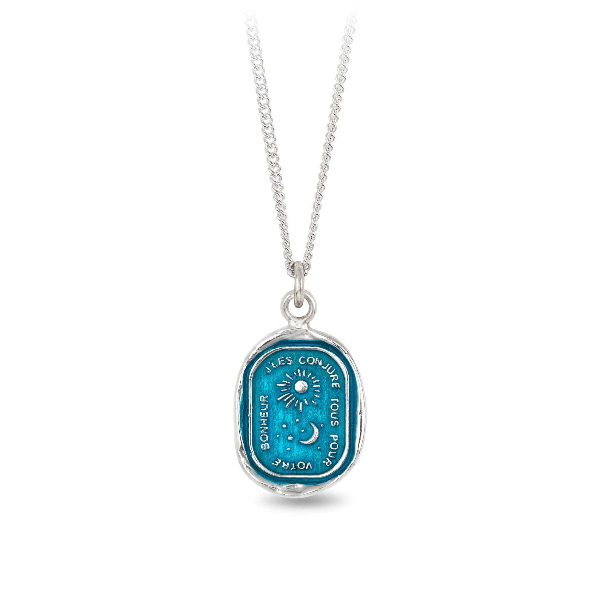 Everything For You Capri Blue True Colors Talisman Necklace