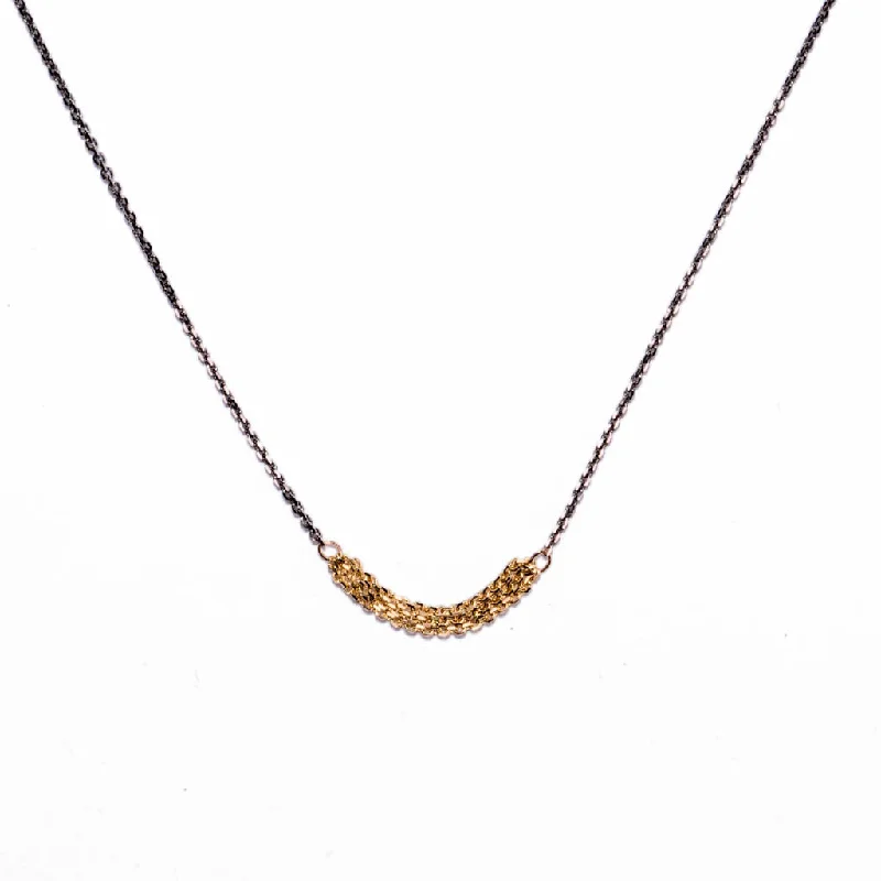 <!--NK780-->slinky short chains necklace