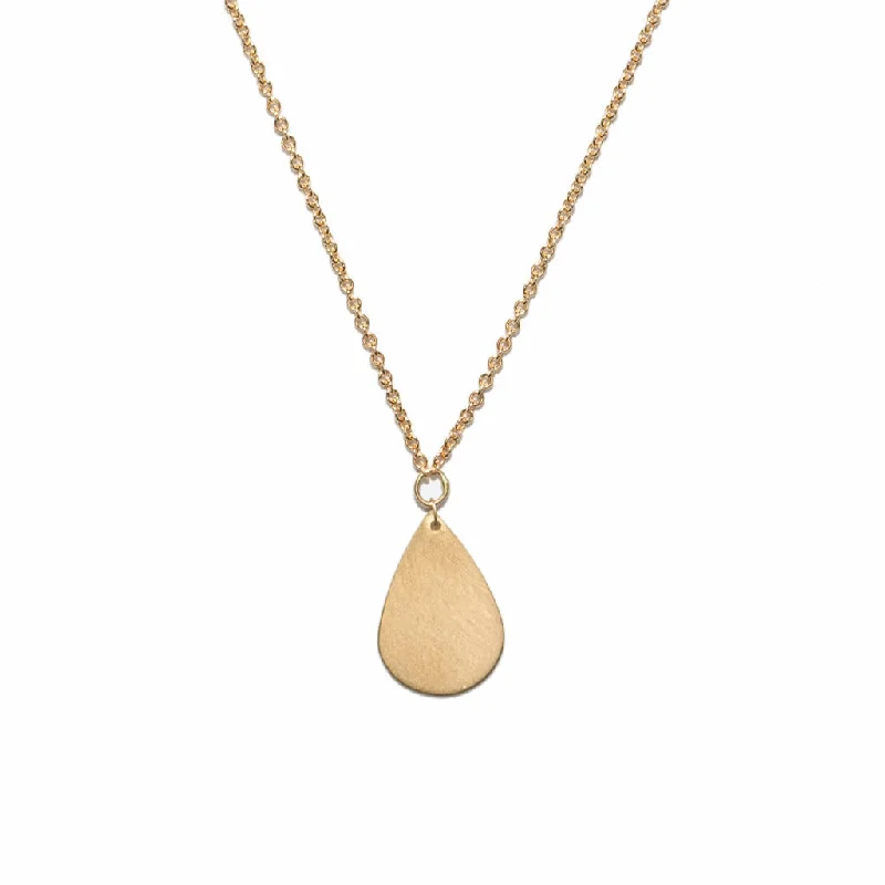 <!--NK899-->single teardrop necklace