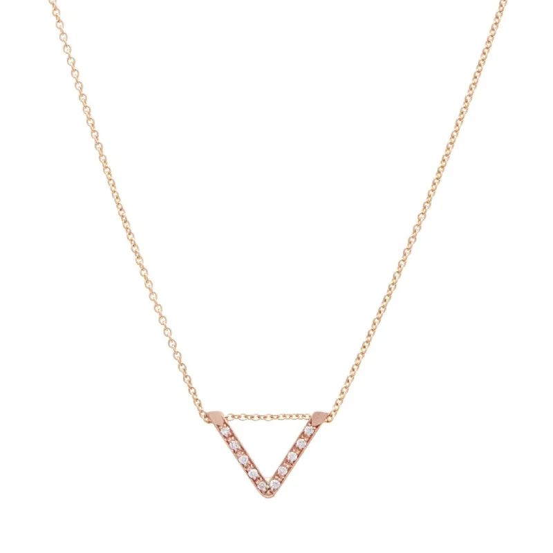 <!--NK994-->pavé intersection necklace