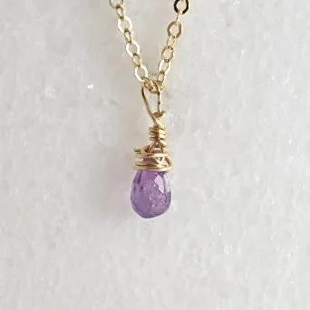 Little Sapphire Pendant