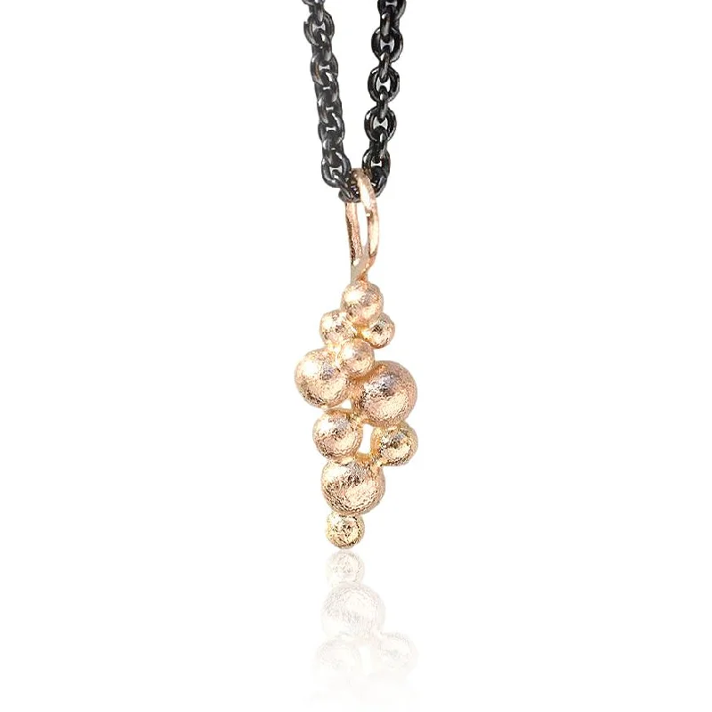 Salted Cluster Necklace | Gold