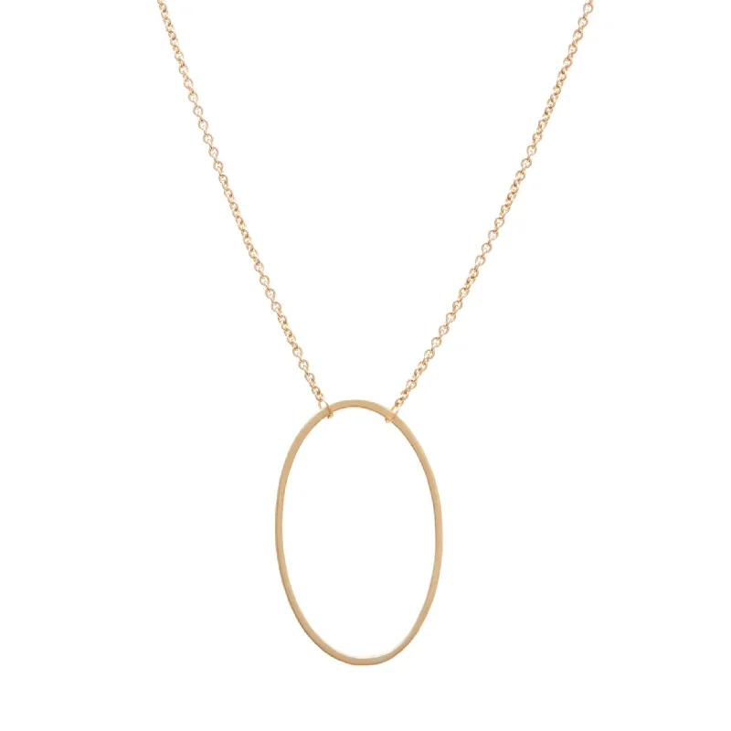 <!--NK750-->solo ellipse necklace