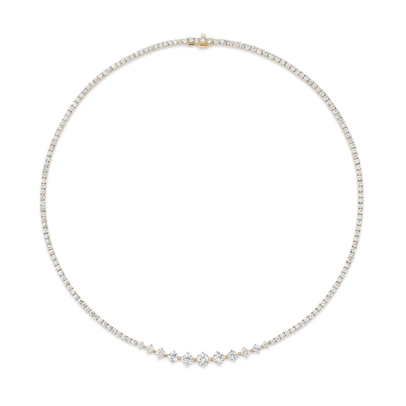 STELLA GRADUATED TENNIS NECKLACE