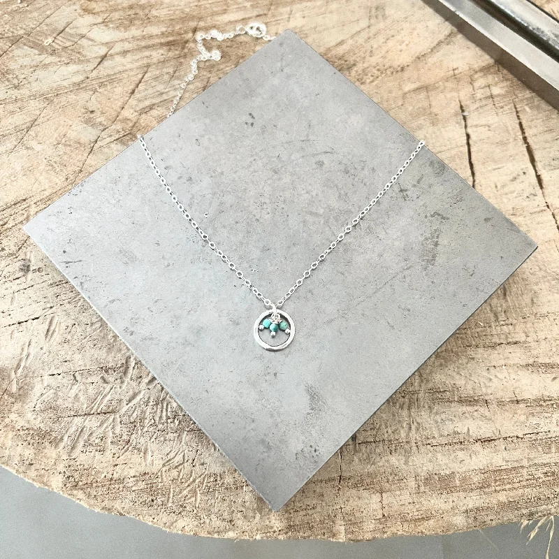 Turquoise Trio necklace