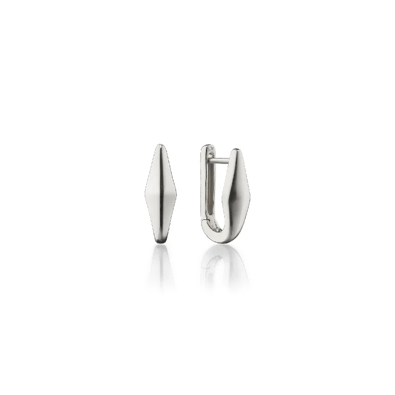 Sterling Silver "Points North" Earring