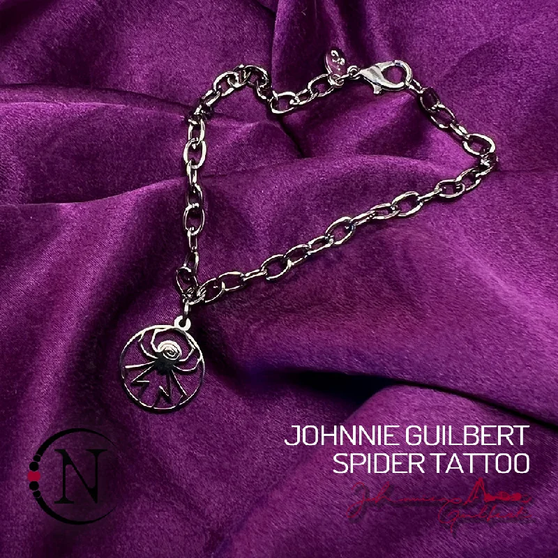 Chain Bracelet ~ Johnnie Guilbert Spider Tattoo ~LIMITED EDITION