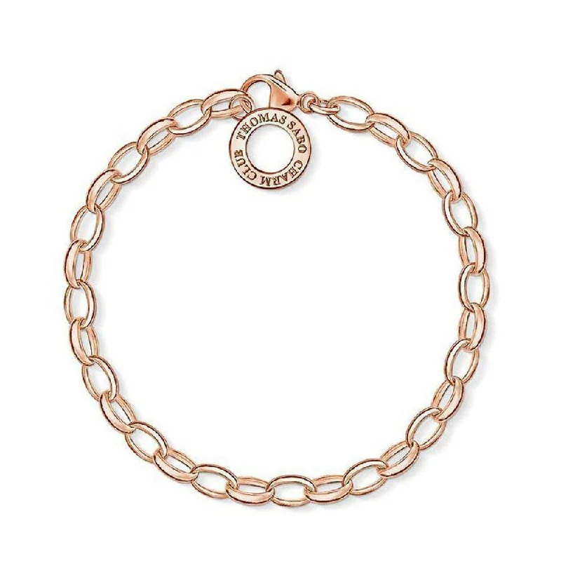 Charm Bracelet Links In Rose Gold