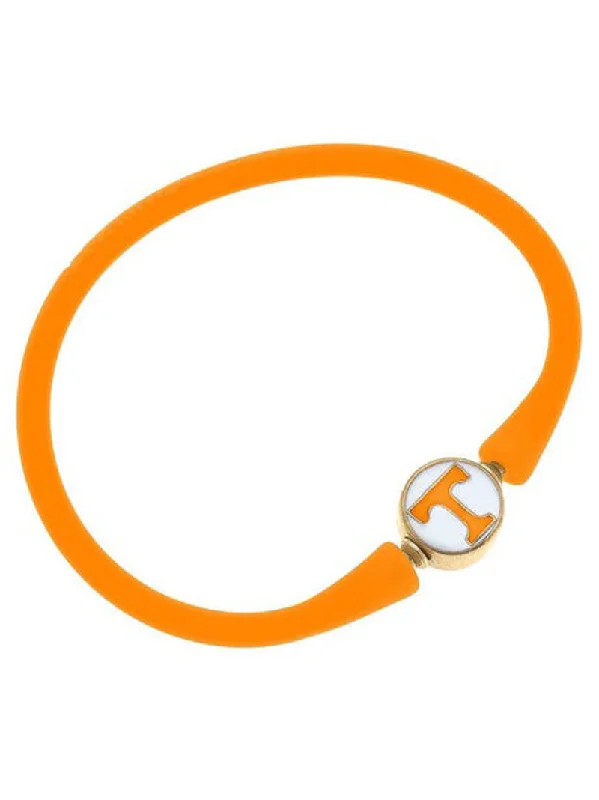 Enamel Bali Bracelet - Tennessee Orange