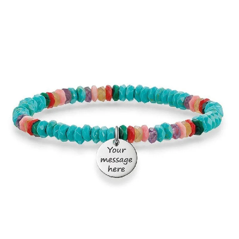 Engravable Turquoise Bracelet