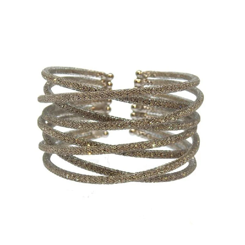 Multi Row Crystal Cuff