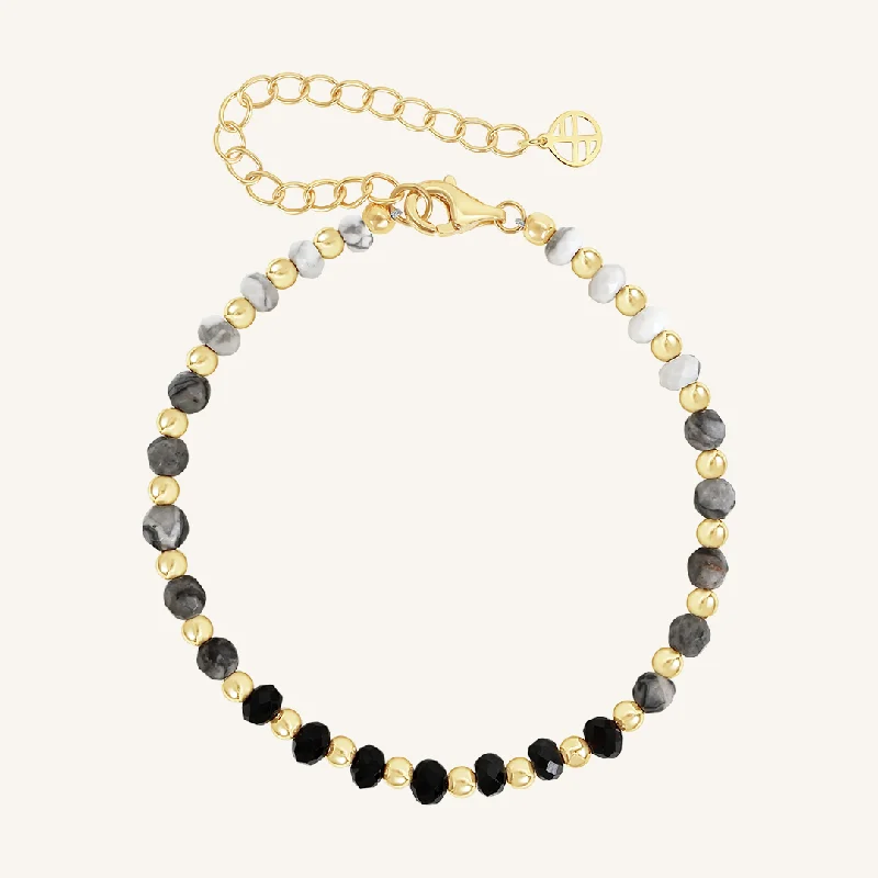 Black Spinel Ombre Bracelet - Stone of Energy