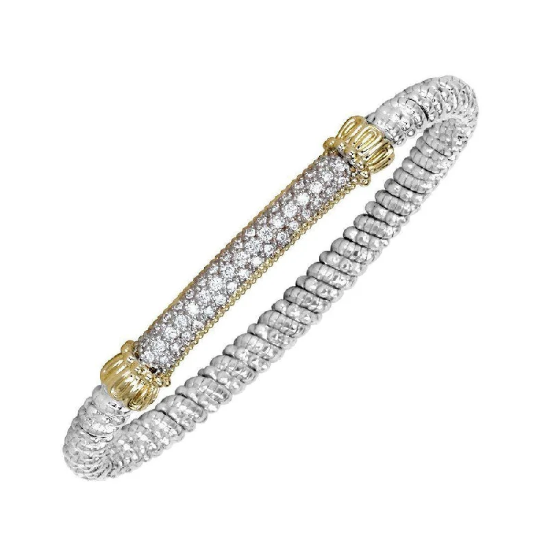 Pave Bar Diamond Bracelet