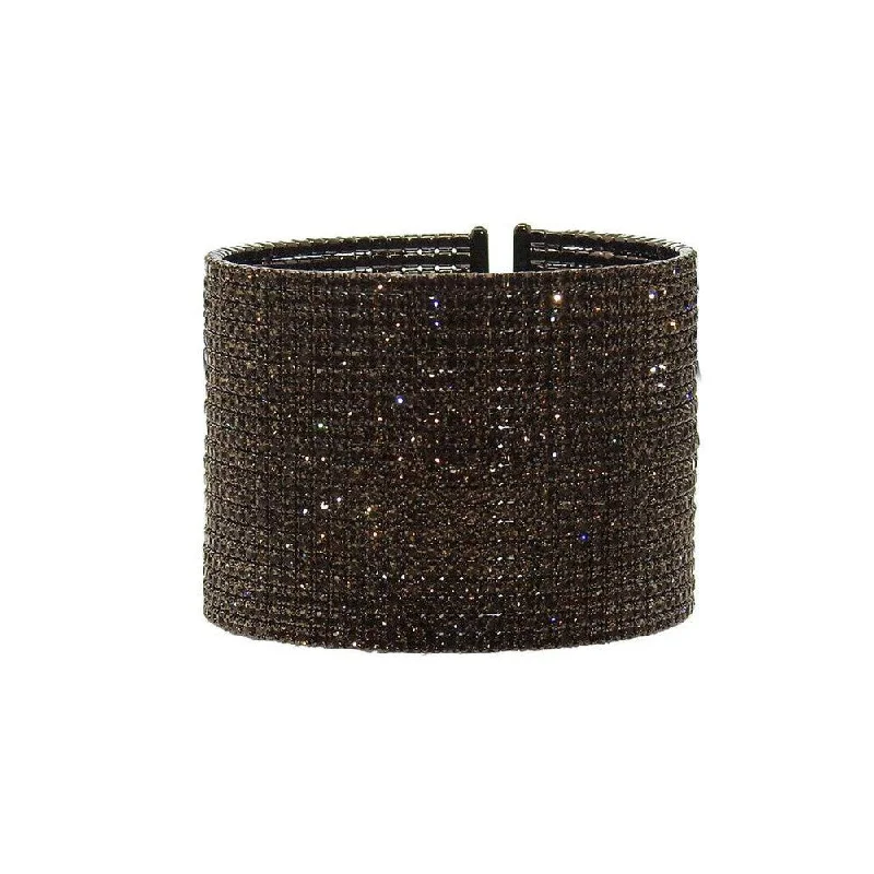 Pave Crystal Cuff