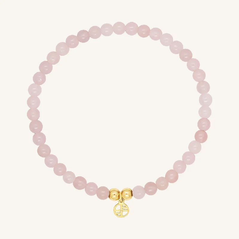 Rose Quartz Lumier Bracelet - Stone of Love