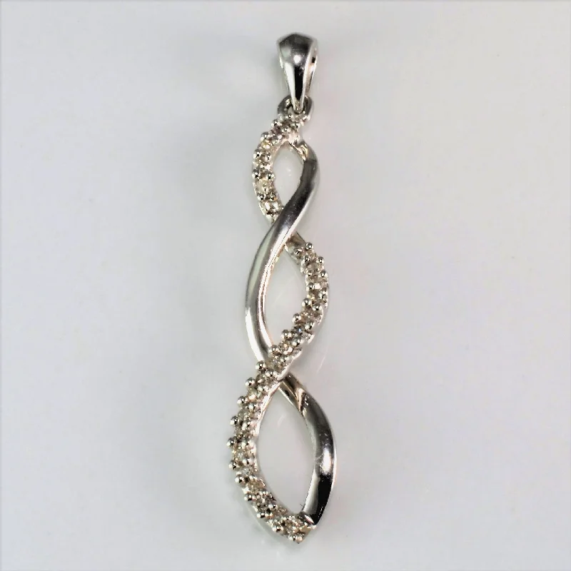 Diamond Twist Pendant | 0.20 ctw |