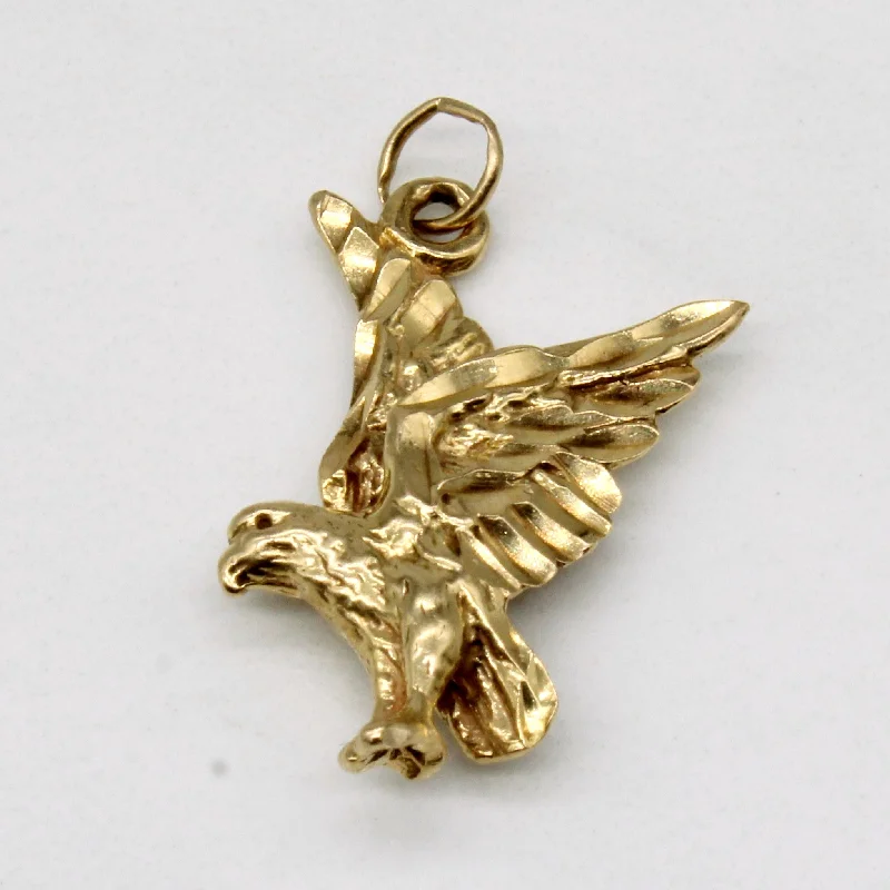 10k Yellow Gold Bird Charm