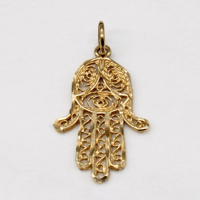 10k Yellow Gold Pendant