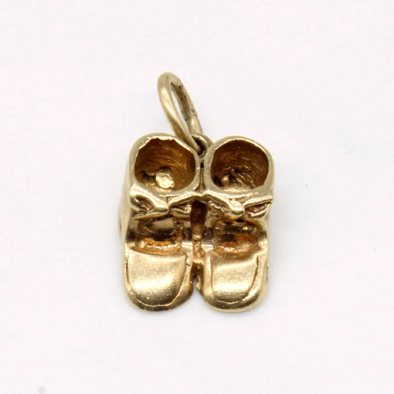 10k Yellow Gold Shoe Charm