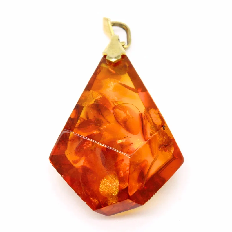 Amber Drop Pendant | 25.00ct |