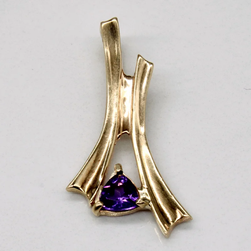 Amethyst Pendant | 0.50ct |