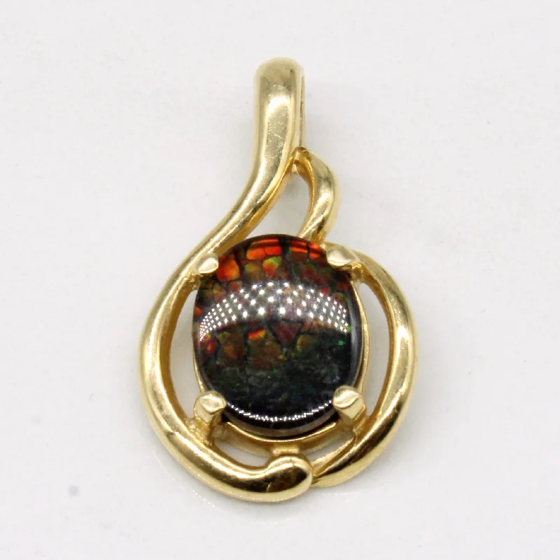 Ammolite Triplet Pendant | 1.50ct |