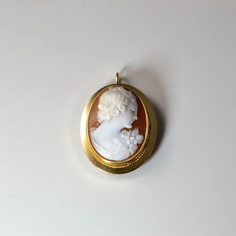 Convertible Cameo Pendant/Brooch |