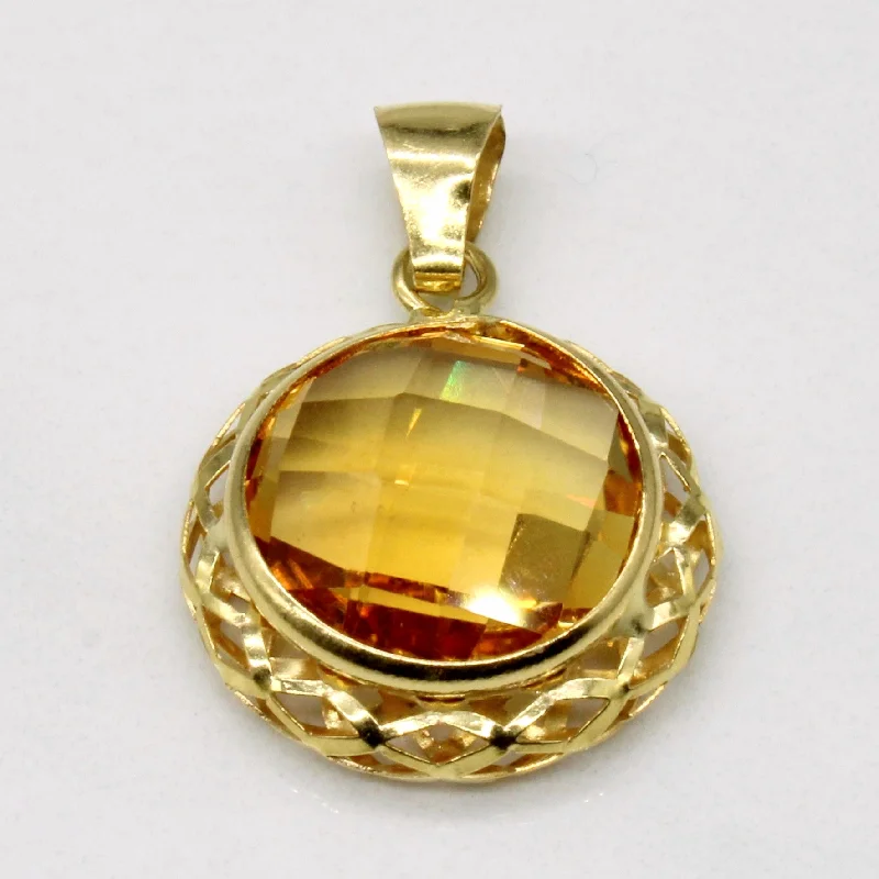 Citrine Pendant | 5.00ct |