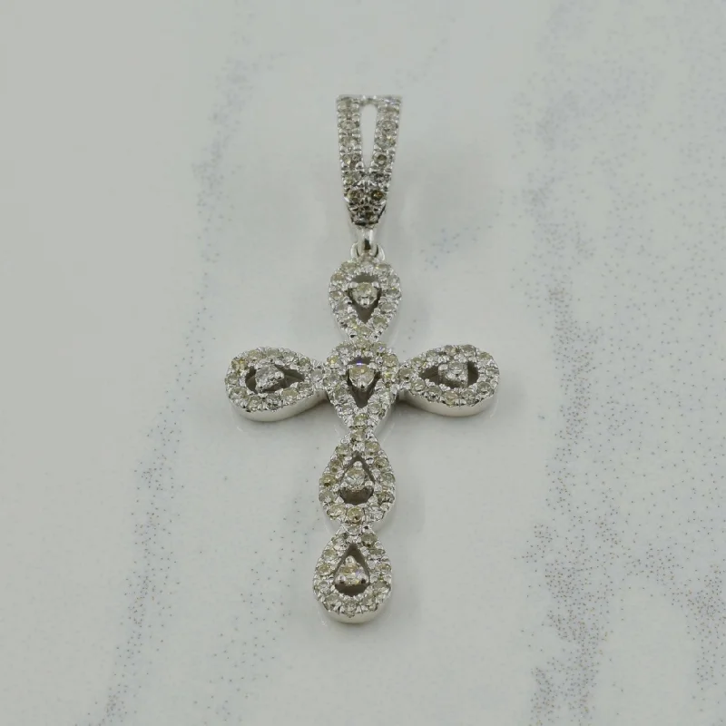 Diamond Cross Pendant | 0.25ctw |