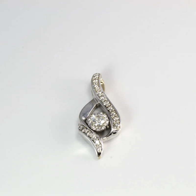 Diamond Drop Pendant | 0.37 ctw |