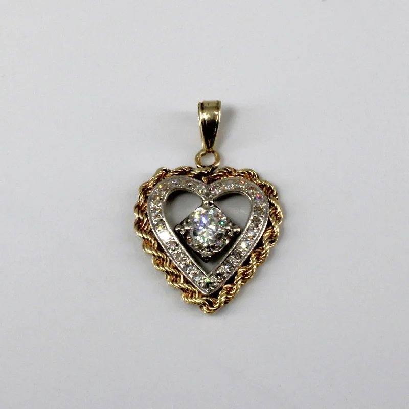 Diamond Heart Pendant | 1.10ctw |