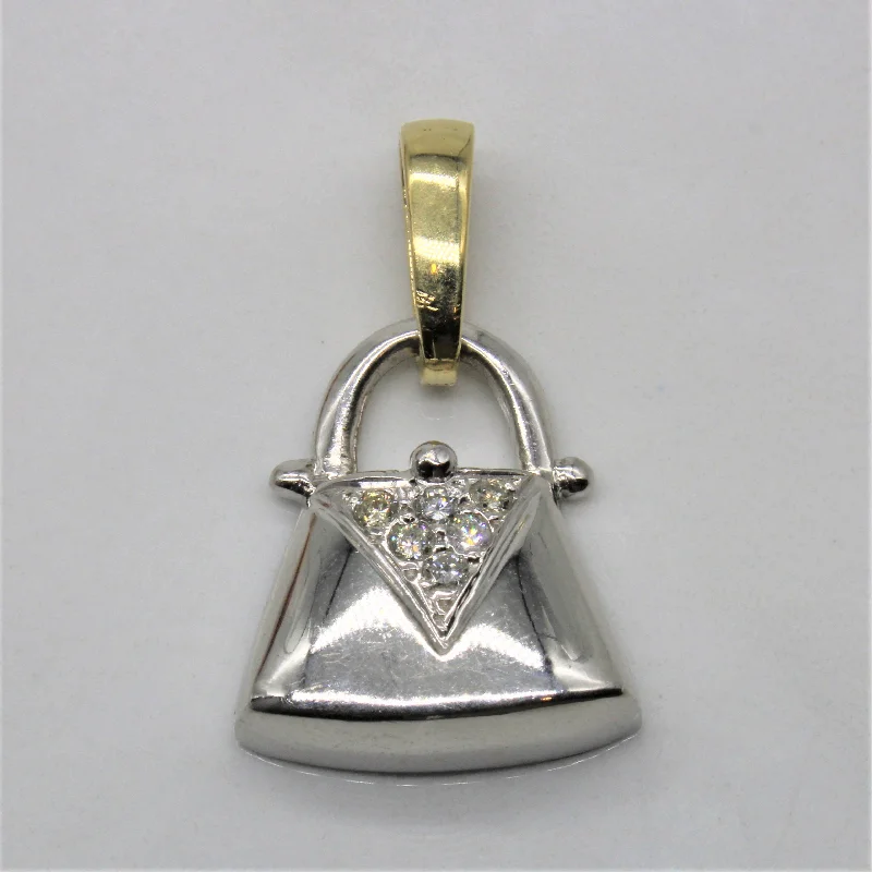 Diamond Purse Pendant | 0.15ctw |