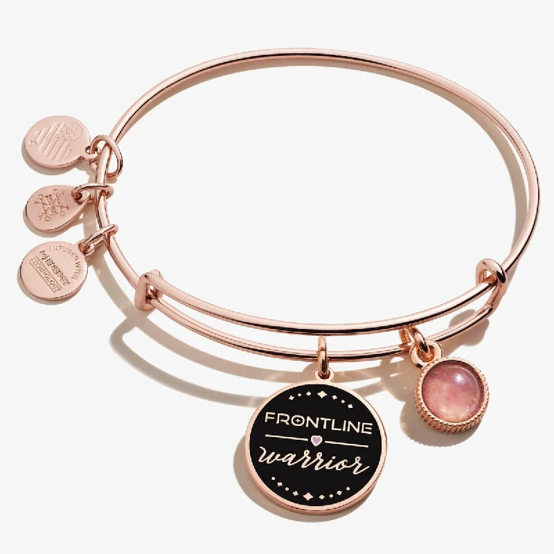 Discover Unique Jewelry With Special Limited-Time Offers Frontline Warrior Duo Charm Bangle