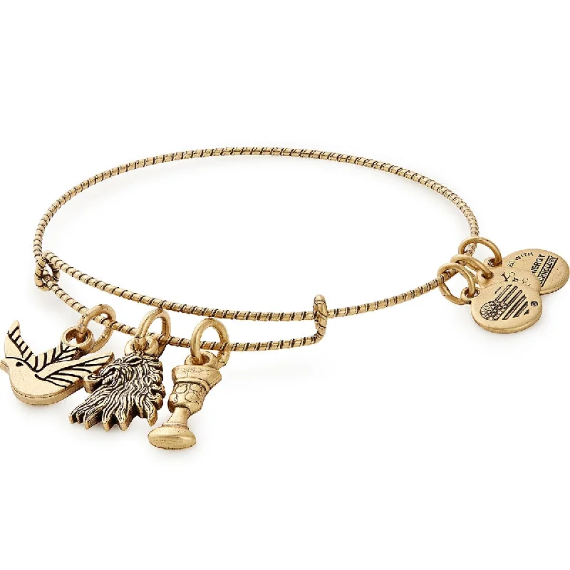 Versatile Layering Jewelry For Effortless Chic Game of Thrones™ House Lannister Charm Bangle