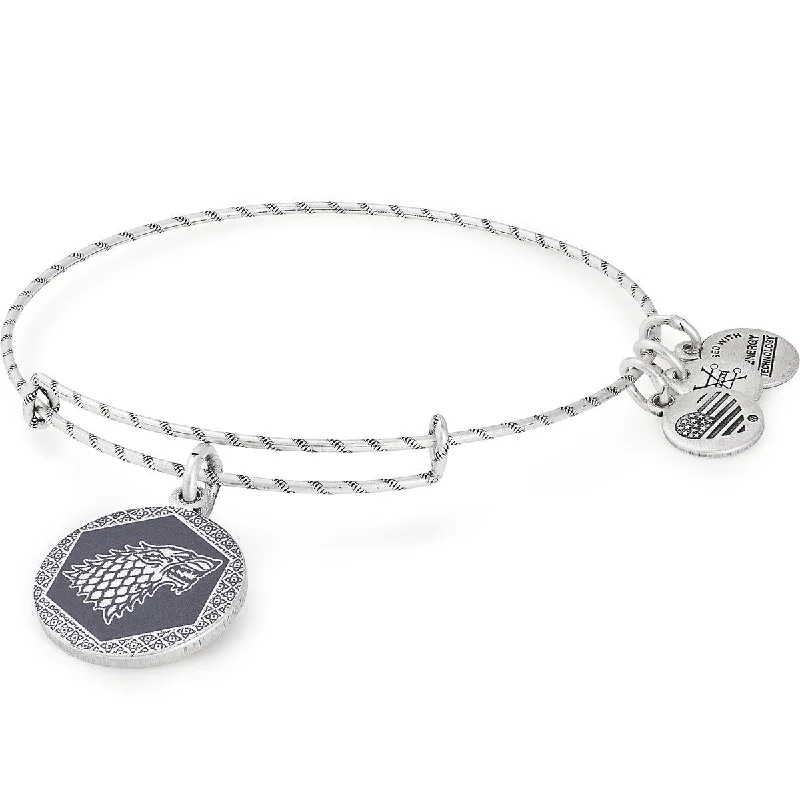 Romantic Heart-Shaped Jewelry For Special Gifts Game of Thrones™ Winter is Coming Charm Bangle