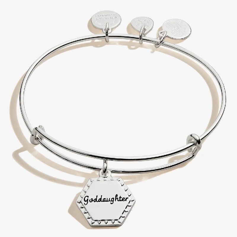 Luxury Meets Affordability – Jewelry Sale Now Live Goddaughter, 'There's No One Else Like Her' Charm Bangle