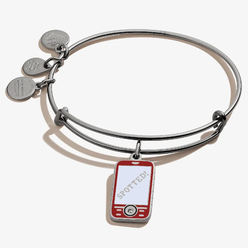 Handcrafted Beauty At Affordable Prices Gossip Girl Cell Phone Charm Bangle, Color