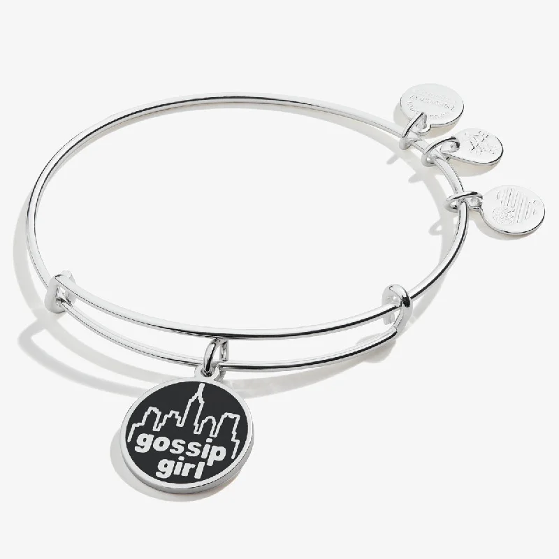 The Perfect Accessory For Less – Jewelry Sale Live Gossip Girl Logo Charm Bangle