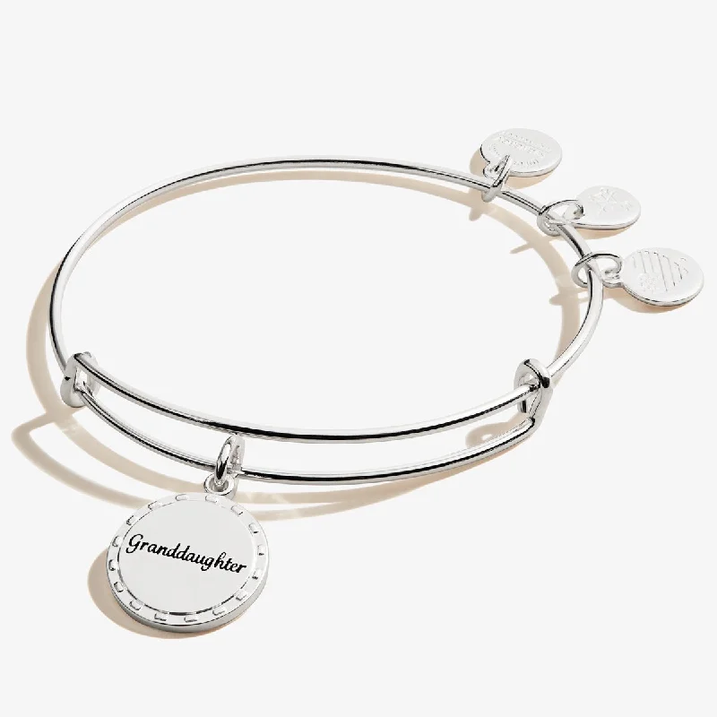 Glamorous Jewelry, Glamorous Deals – Shop Now Granddaughter, 'By Your Side' Charm Bangle